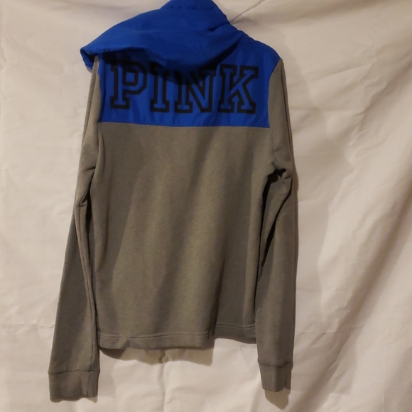 VS Blue & Gray "PINK" Hoodie - Picture 3 of 4